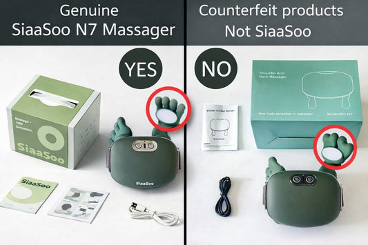 How to spot & Identify the Official & Original SiaaSoo N7 Massager - SiaaSoo Official